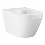 Pakabinamas WC unitazas Grohe Euro New Vortex ceramic rimless su antibakterine danga 